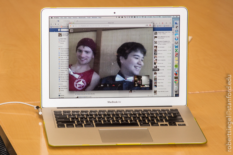 joe and alex skyped in